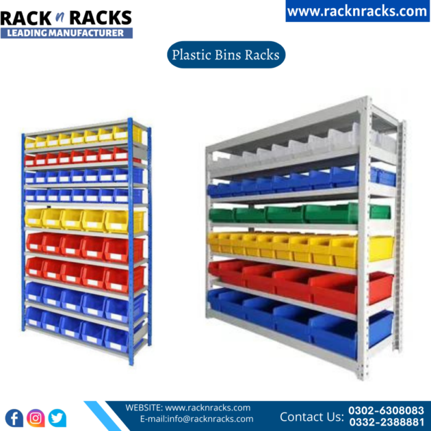 Plastic Bins Racks