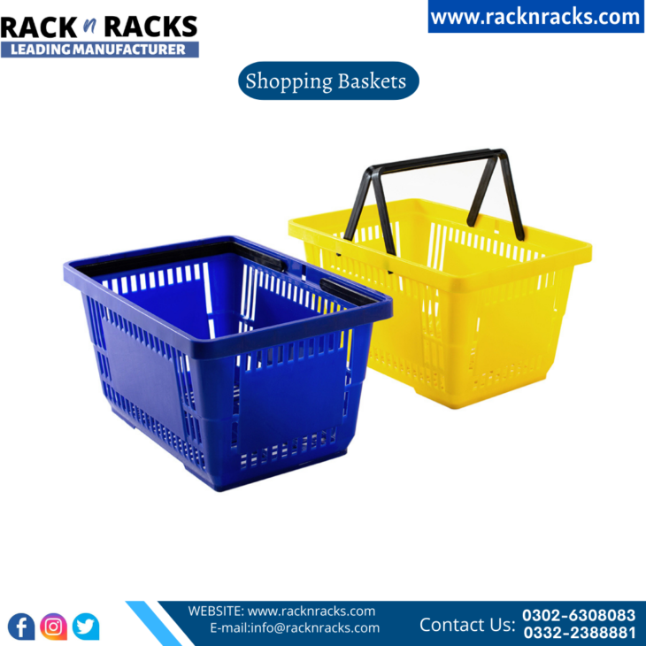 Plastic Shopping Basket