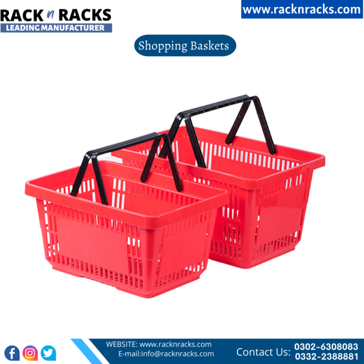 Plastic Shopping Basket