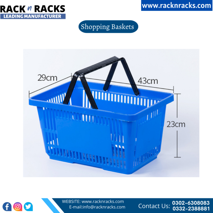 Plastic Shopping Baskets