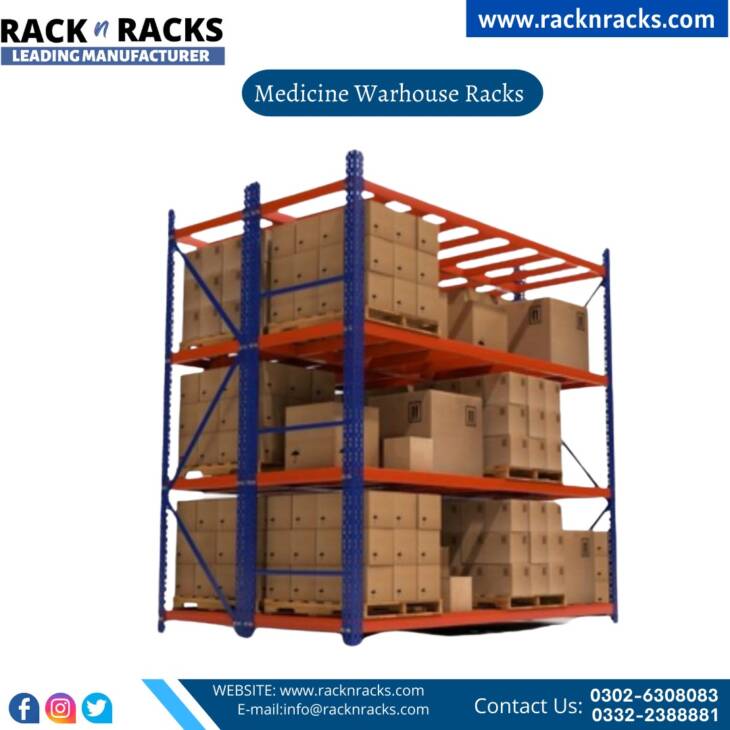 Medicine Warehouse Racks