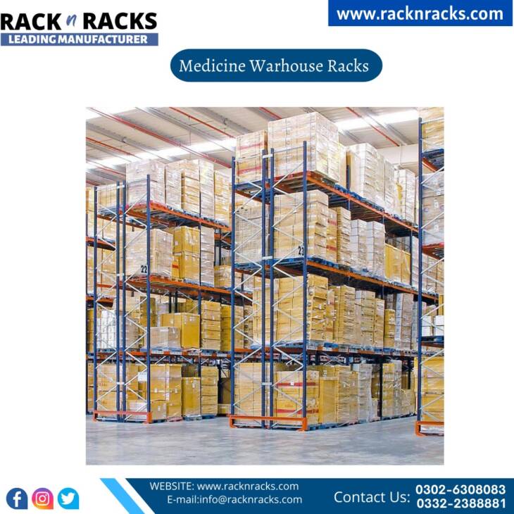 Medicine Warehouse Racks