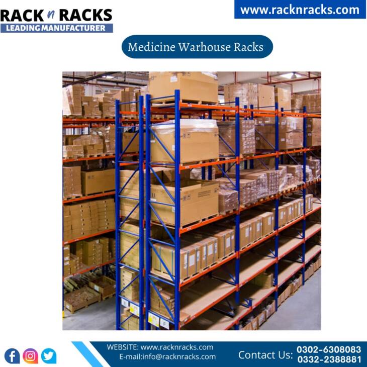 Medicine Warehouse Racks