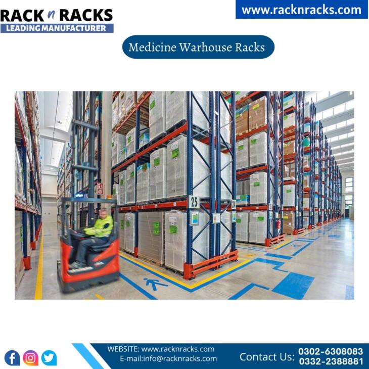 Medicine Warehouse Racks