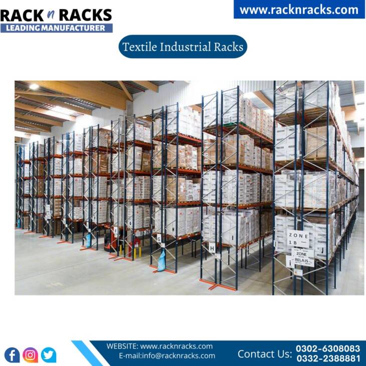 Textile Industrial Storage Racks