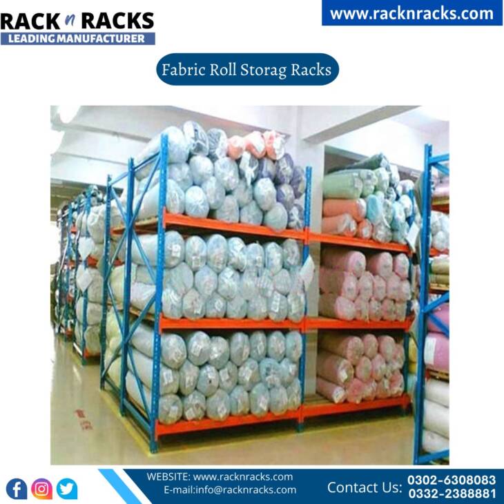 Fabric Roll Storage Racks