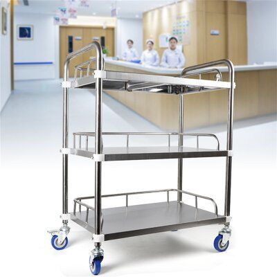 Medical Stainless Steel Trolley