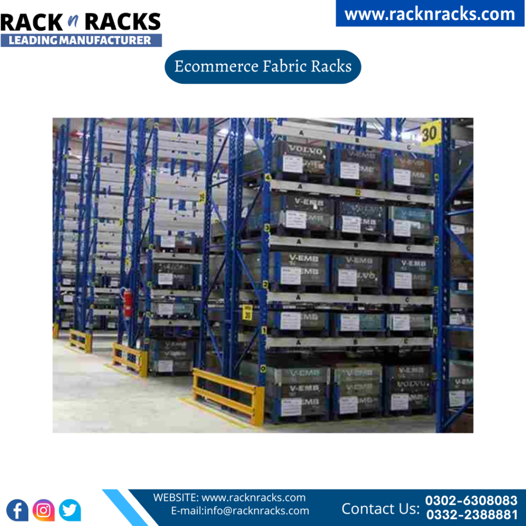 E-Commerce Fabric Racks