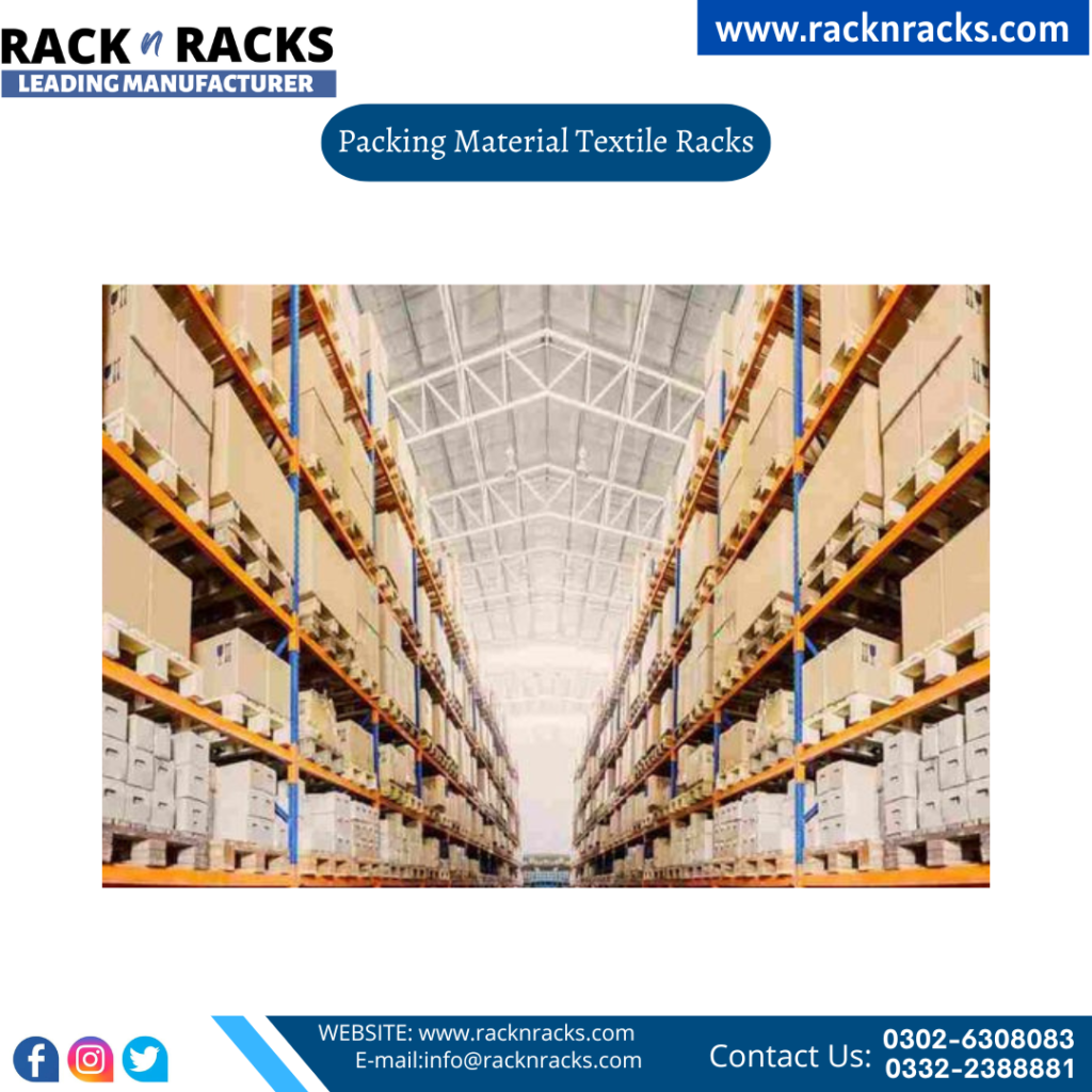 Packing Material Textile Racks