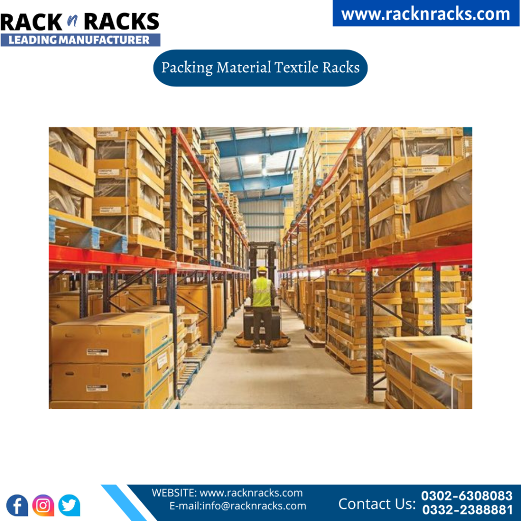 Packing Material Textile Racks