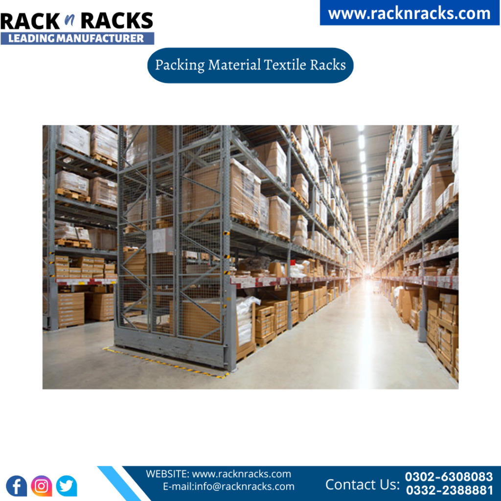 Packing Material Textile Racks