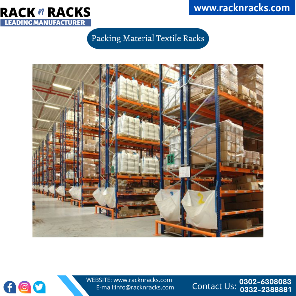 Packing Material Textile Racks