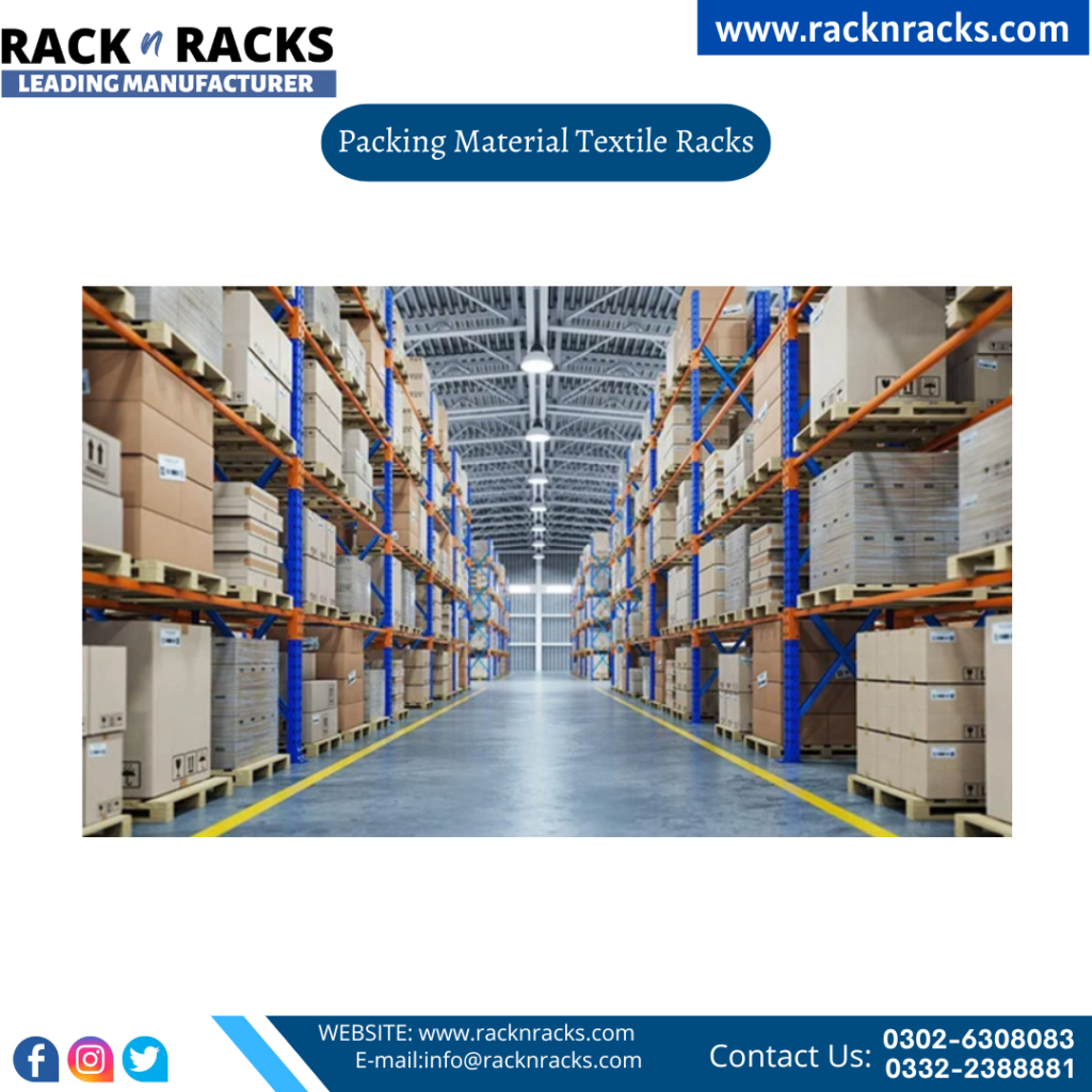 Packing Material Textile Racks