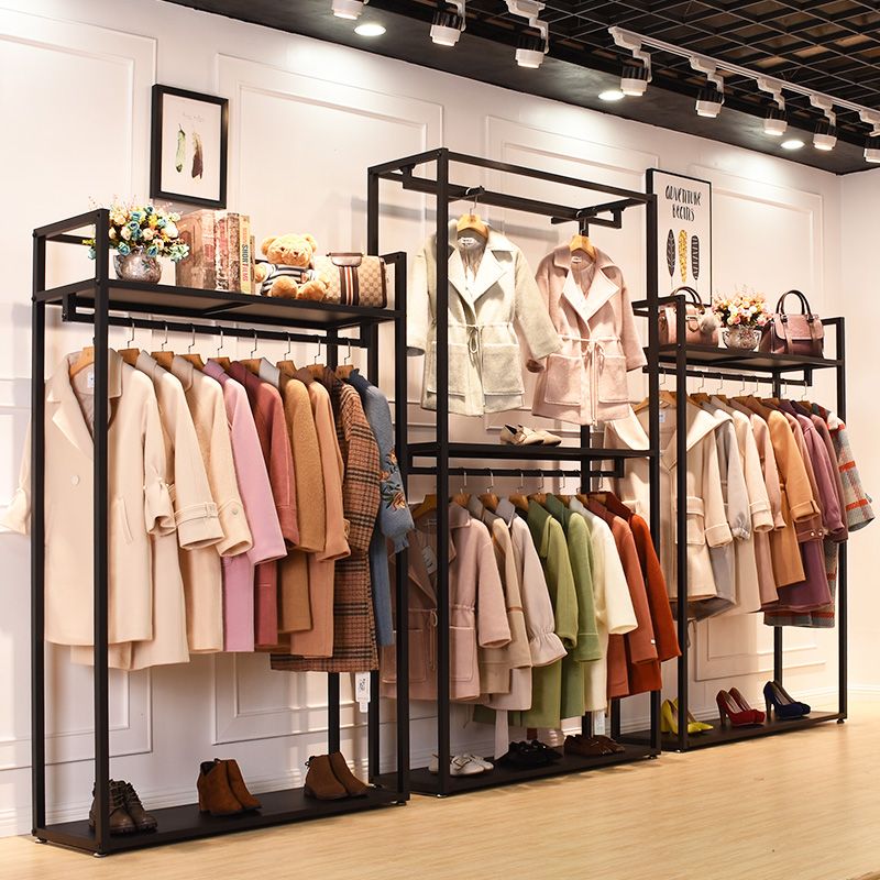 apparel store racks