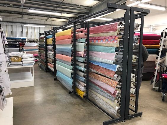 Fabric Sampling Racks