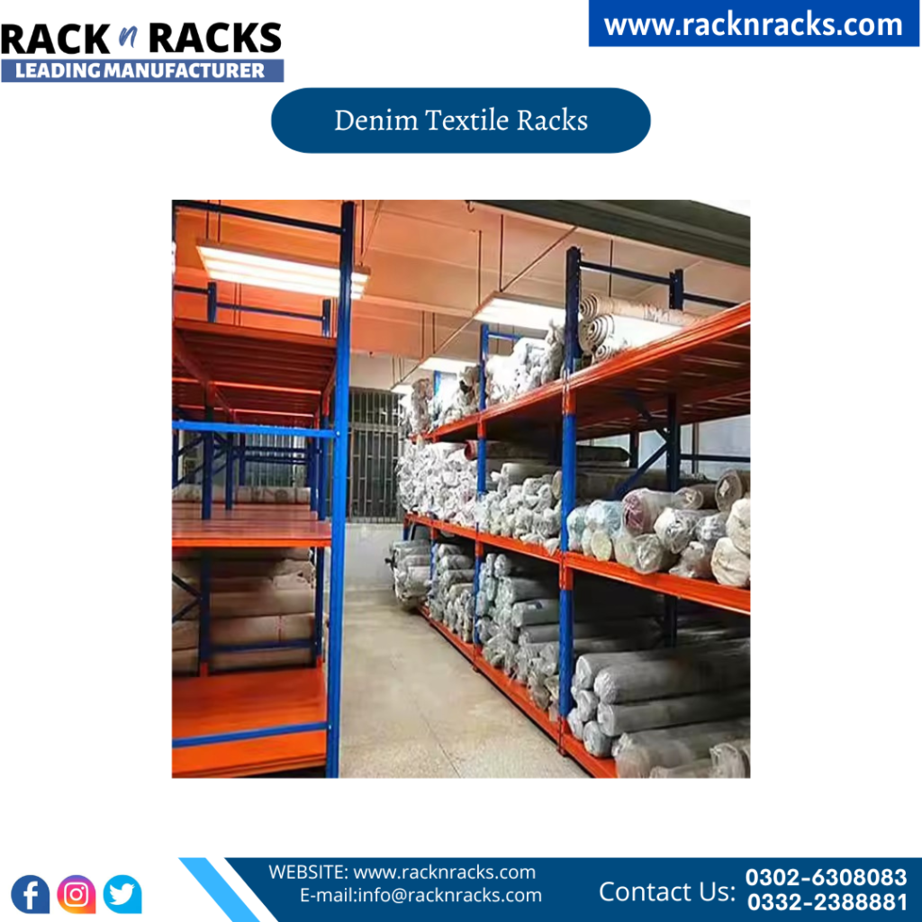 Denim Textile Racks