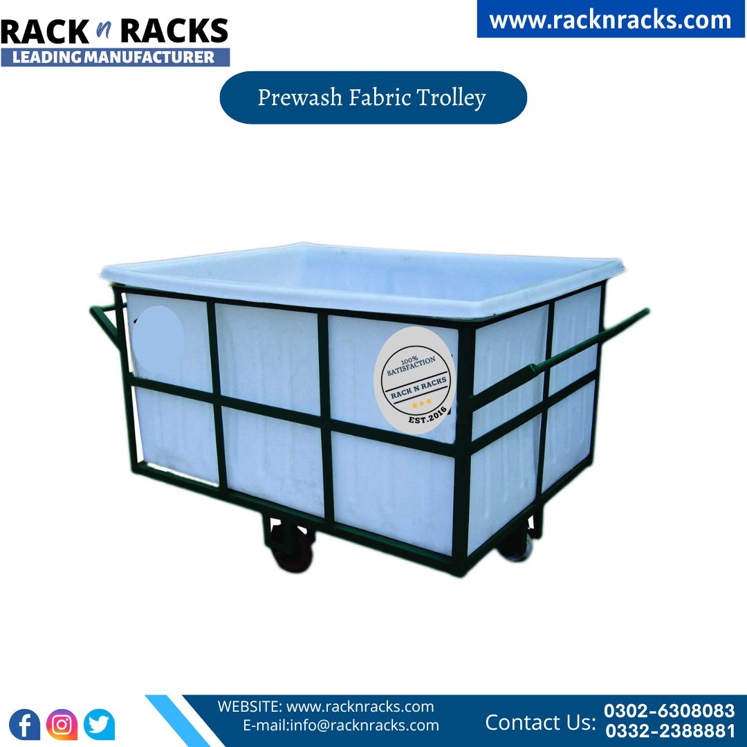 Prewash fabric trolley