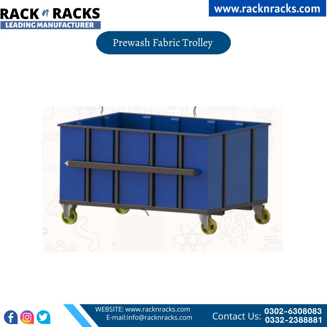 Prewash fabric trolley