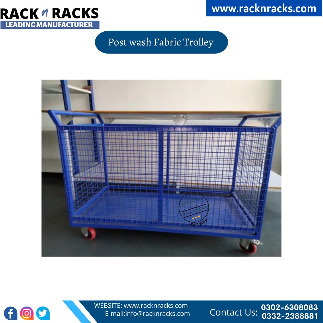 Post wash Fabric Trolley