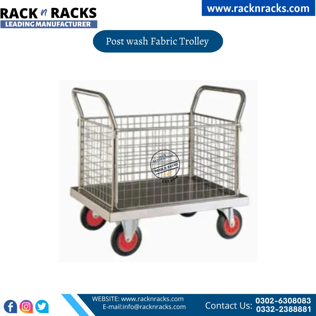 Post wash Fabric Trolley