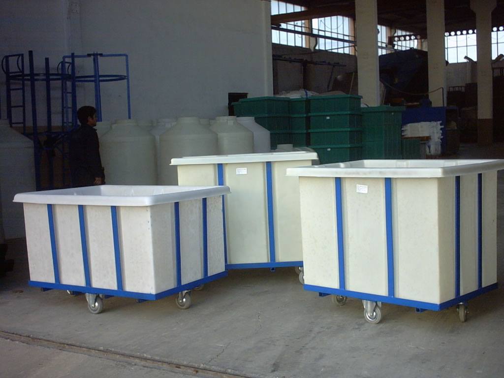 Prewash fabric trolley
